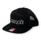 Richardson 168 Hat 7-Panel Trucker Cap - Black